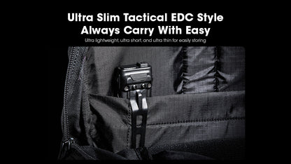 Lampe Torche Ultra Fine Nitecore EDC23 2500 Lumens - Rechargeable USB-C