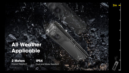 Lampe Torche Ultra Fine Nitecore EDC23 2500 Lumens - Rechargeable USB-C