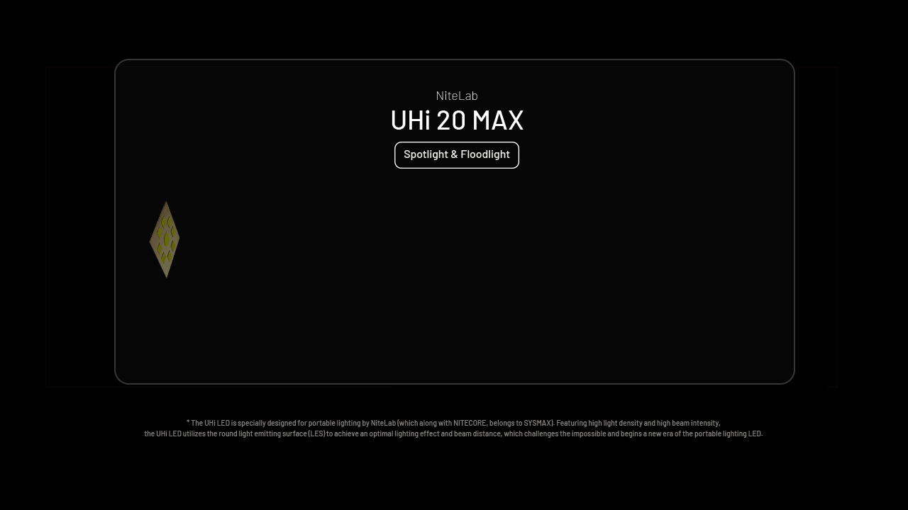 Lampe Torche Nitecore EDC37 8000 Lumens - Rechargeable USB-C - Écran OLED - Acier Inoxydable