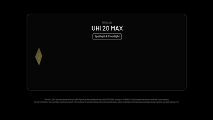 Lampe Torche Nitecore EDC37 8000 Lumens - Rechargeable USB-C - Écran OLED - Acier Inoxydable