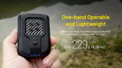 Nitecore EMR40 - Portable Mosquito Repeller USB-C 10h Outdoor Indoor