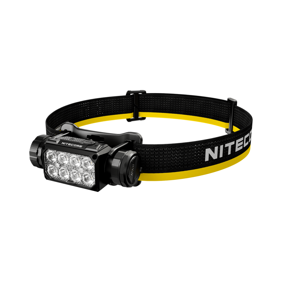 Lampe Frontale Nitecore HC65 MCT 2000 Lumens - Triple Température MCT Rechargeable USB-C