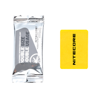 Nitecore MRM10 Mosquito Repellent Mats - 30 Professional Repellent Pads - 180 Hours Protection - Double Format
