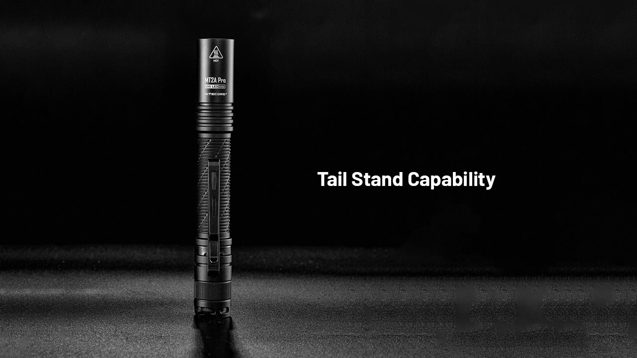Nitecore MT2A Pro 1000 Lumens - Compact EDC Flashlight USB-C Rechargeable 2x AA Compatible