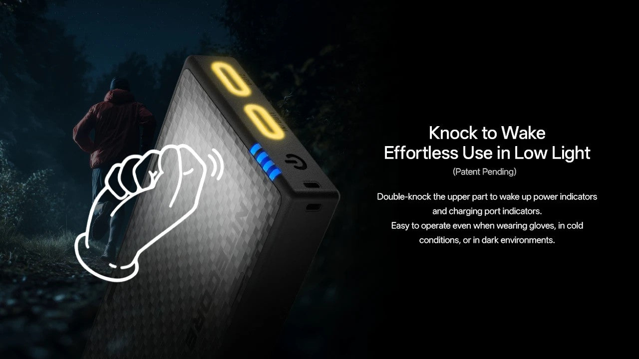 Batterie Externe Nitecore NB10000 Gen 4 10000mAh - Charge Rapide 22,5W USB-C - IPX7 - Ultra-Légère 143g