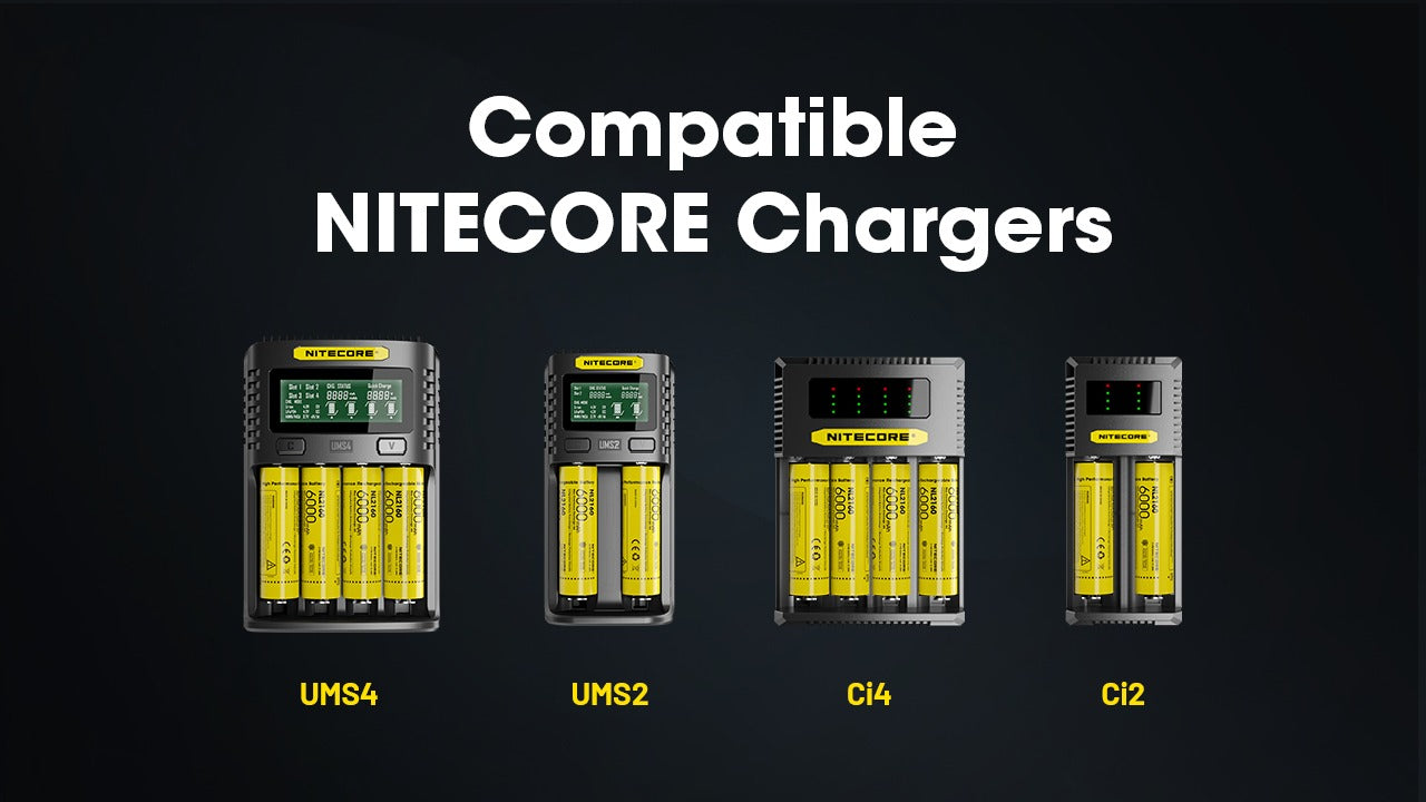 Batterie Nitecore NL2160 6000mAh 21700 Rechargeable - 3.6V IPX6 Haute Capacité