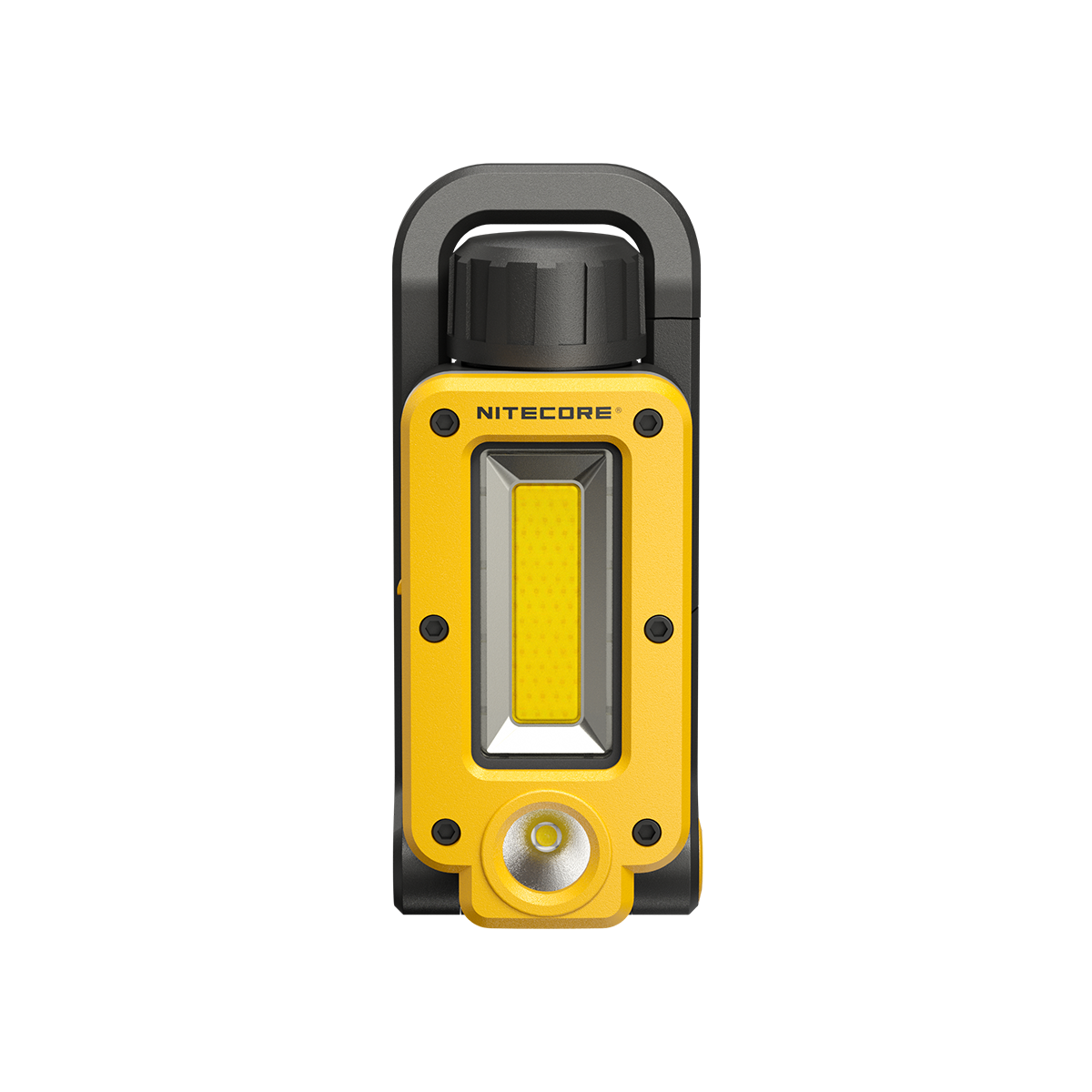 Nitecore NWL20 600 Lumens - Lampe de Travail Multifonctions Spotlight + Floodlight - Base Magnétique - Rechargeable USB-C