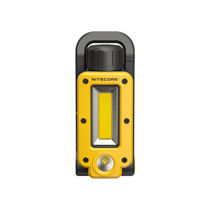 Nitecore NWL20 600 Lumens - Lampe de Travail Multifonctions Spotlight + Floodlight - Base Magnétique - Rechargeable USB-C