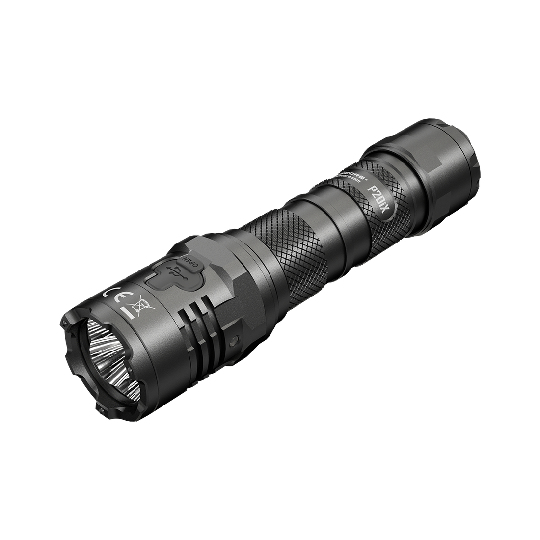 Nitecore P20iX 4000 Lumens - Tactical Flashlight Rechargeable USB-C - STROBE READY
