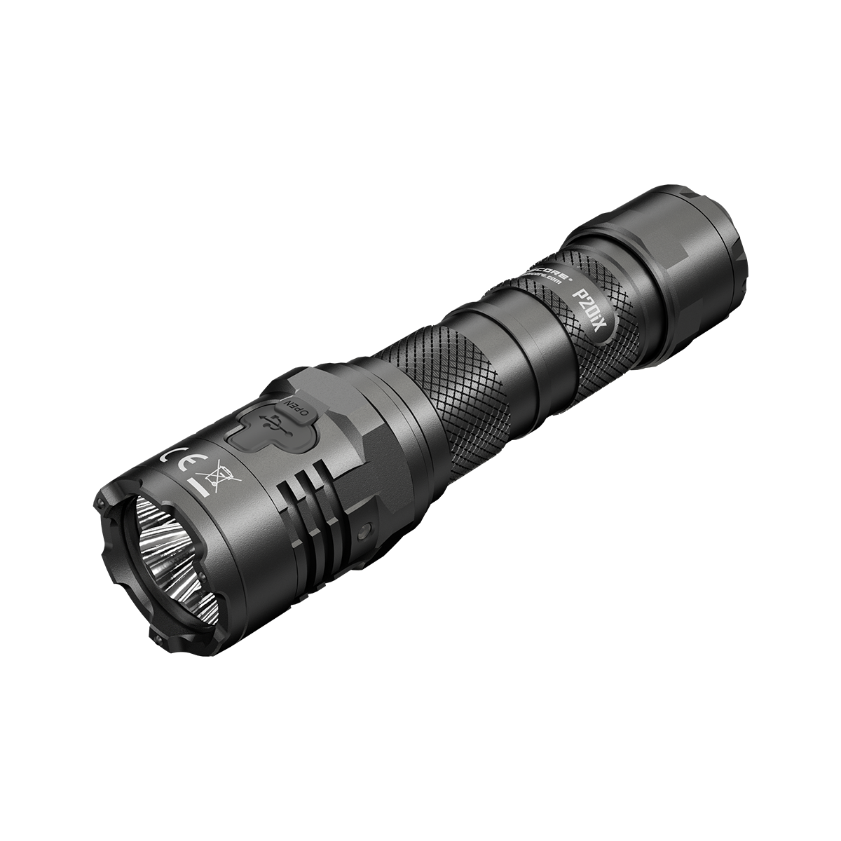Nitecore P20iX 4000 Lumens - Tactical Flashlight Rechargeable USB-C - STROBE READY