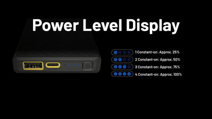Batterie Externe Nitecore SUMMIT 10000 10000mAh - Températures Extrêmes -40°C - Power bank fibre de carbone