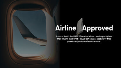 Batterie Externe Nitecore SUMMIT 10000 10000mAh - Températures Extrêmes -40°C - Power bank fibre de carbone