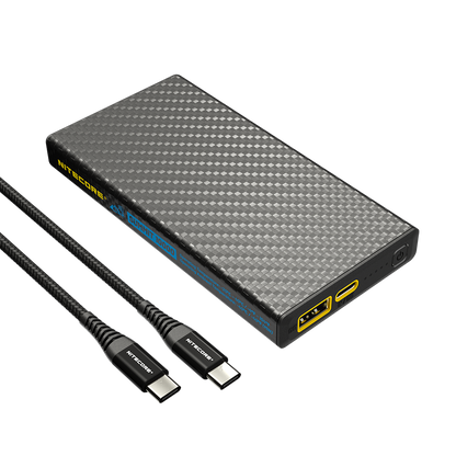 Batterie Externe Nitecore SUMMIT 10000 10000mAh - Températures Extrêmes -40°C - Power bank fibre de carbone