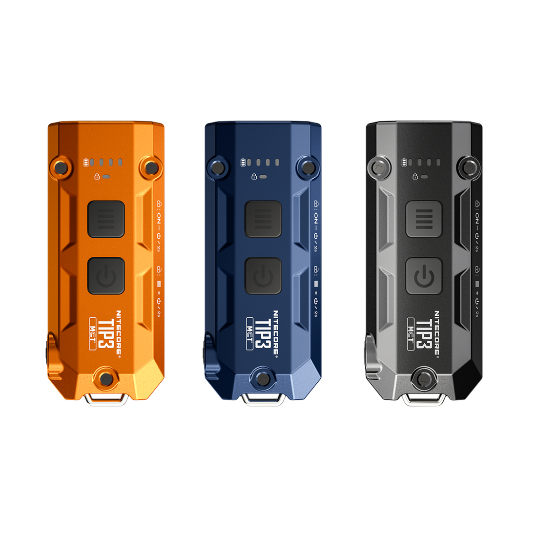 Nitecore TIP3 720 Lumens - Keychain Flashlight Rechargeable USB-C - 3 Color Temperatures