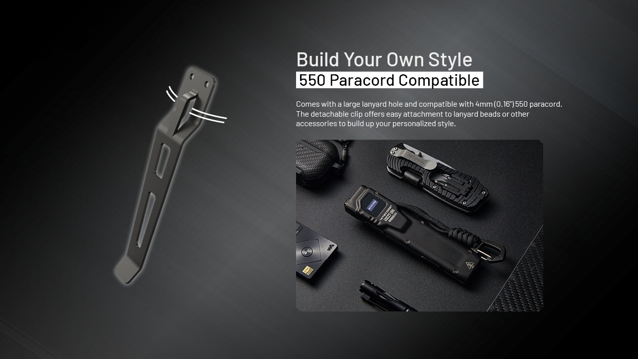 Nitecore EDC27 UHi 3100 Lumen Ultra Flat EDC Flashlight - Rechargeable USB-C