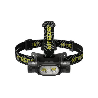 Lampe Frontale Nitecore HC68 - 2000 Lumens - Double Éclairage Spot/Flood - Rechargeable USB-C