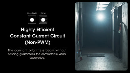 Nitecore MH25 PRO Flashlight 3300 Lumens - Rechargeable USB-C - 21700 Battery