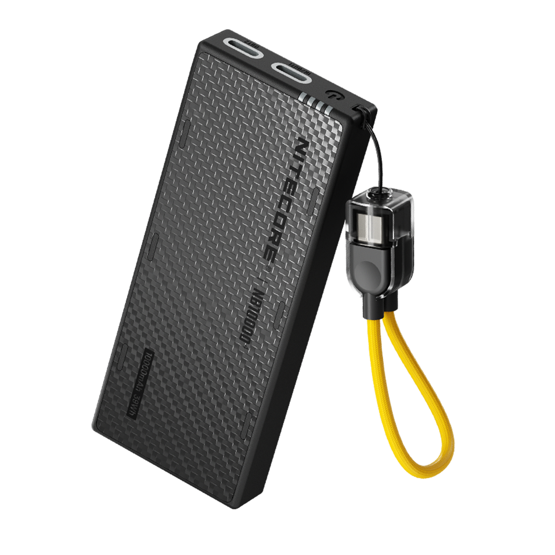 Nitecore NB10000 Gen 4 Power Bank 10000mAh - 22.5W Fast Charging USB-C - IPX7 - Ultra-Lightweight 143g