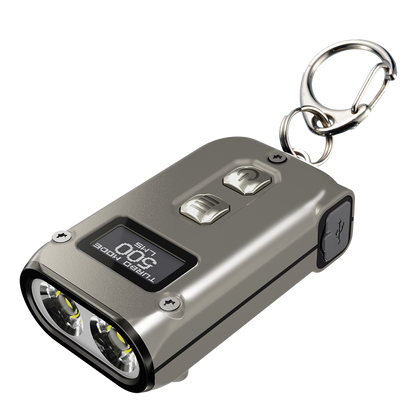 Nitecore TINI 2 500 Lumens USB-C Rechargeable Keychain EDC Flashlight