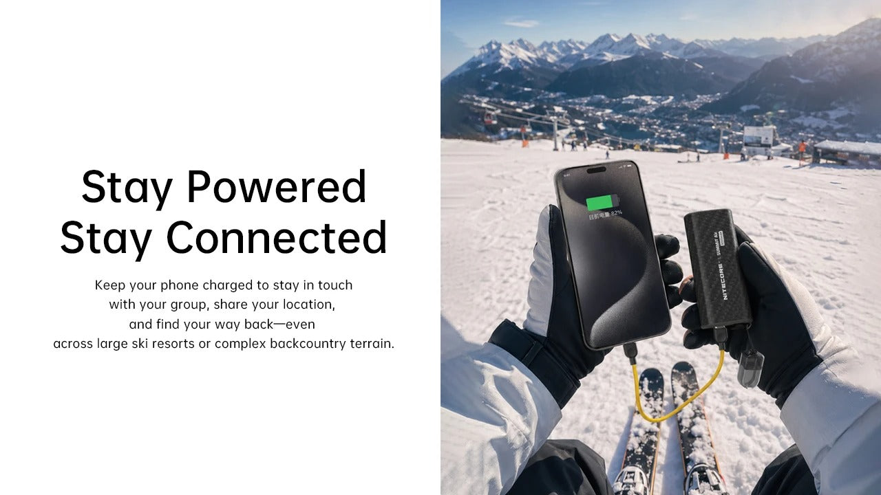 Nitecore Summit Air - Extreme Cold Power Bank 8000mAh  -40°C Rechargeable USB-C