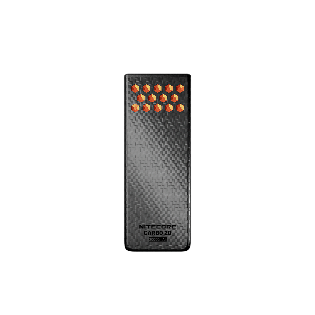 Nitecore CARBO 20 Power Bank 20000mAh - 65W Fast Charging USB-C - Carbon Fiber IPX8