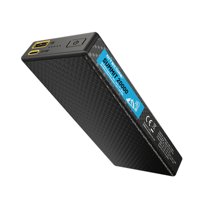 Batterie Externe Nitecore SUMMIT 20000 20000mAh - Températures Extrêmes -40°C - Power bank fibre de carbone