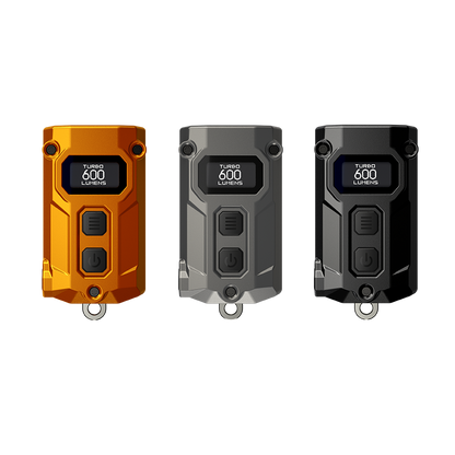 Nitecore TINI 3 600 Lumens 3 Color Temperatures Keychain Flashlight - OLED Display