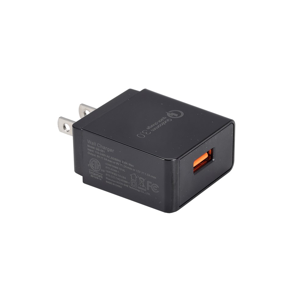 Adaptateur Secteur QC3 USB - Quick Charge 3A
