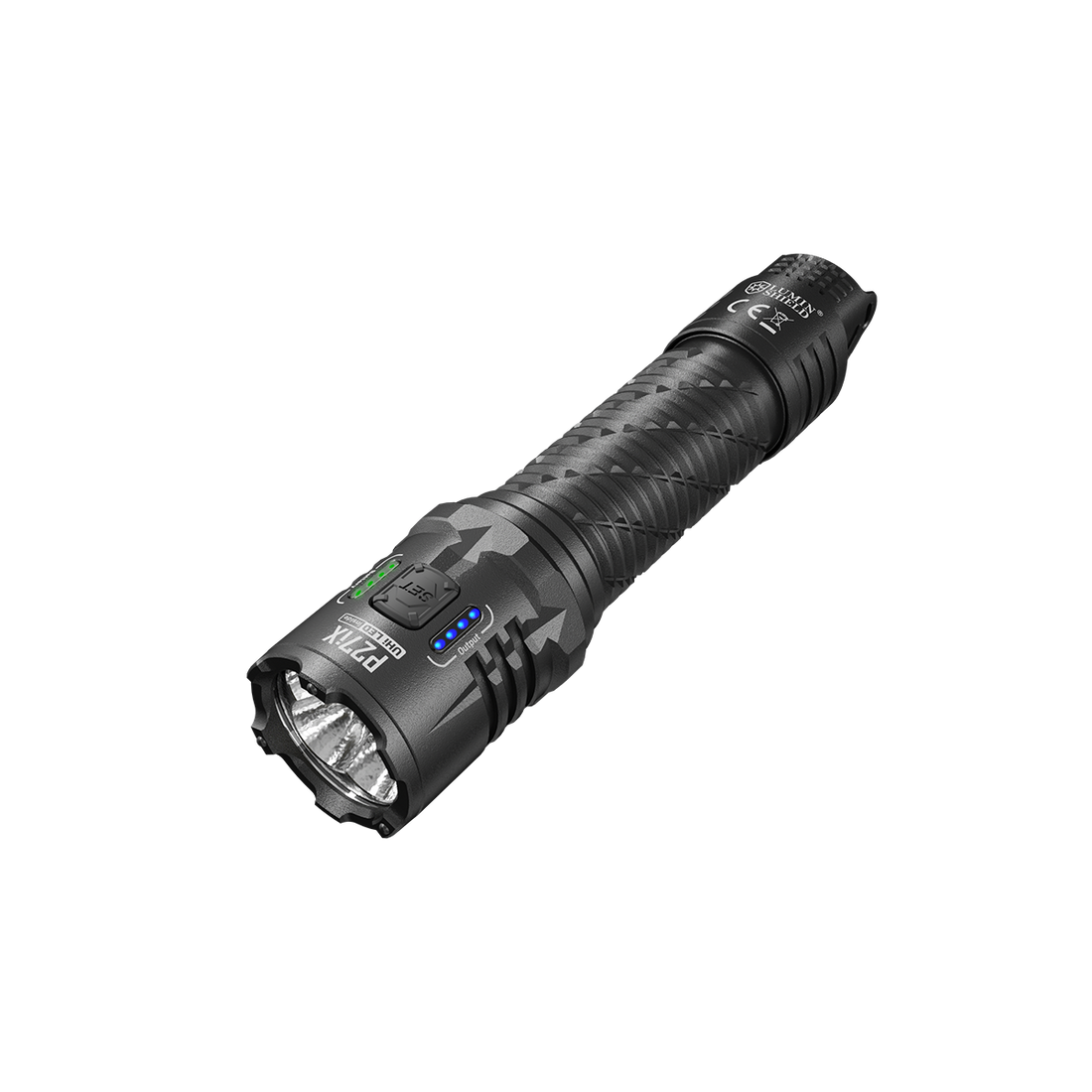 Nitecore P27iX 5000 Lumens - Tactical Flashlight Rechargeable USB-C - Triple Switch Customizable Beam