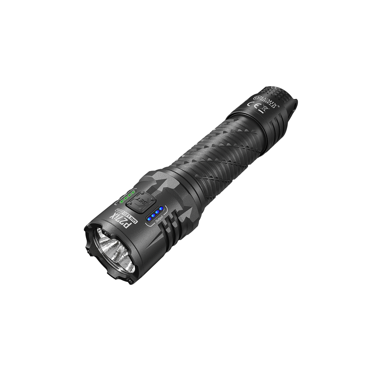 Nitecore P27iX 5000 Lumens - Tactical Flashlight Rechargeable USB-C - Triple Switch Customizable Beam