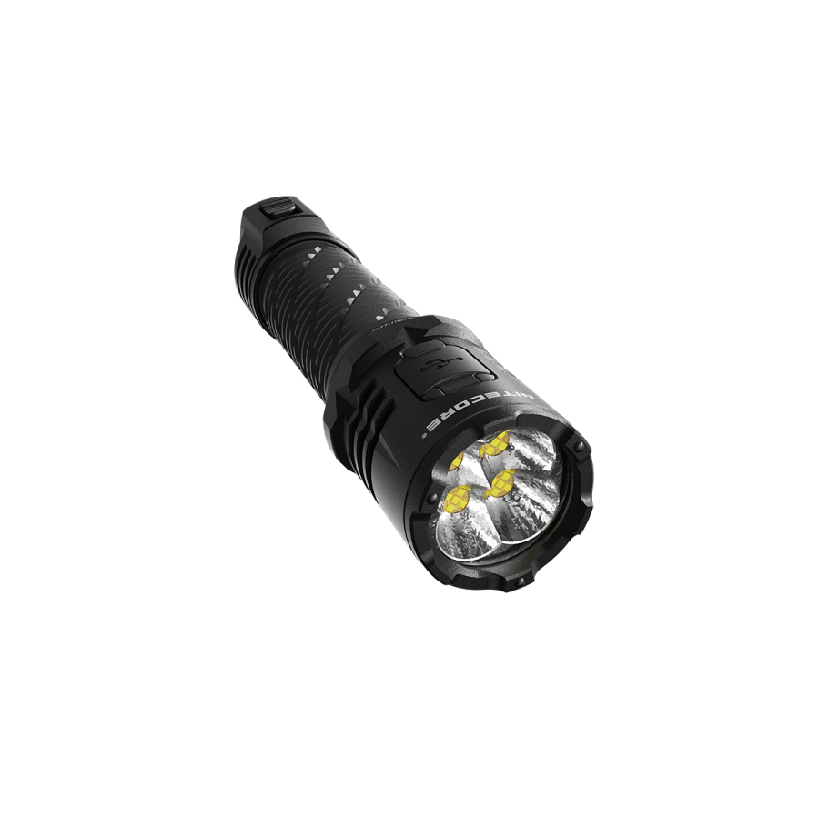 Nitecore P27iX 5000 Lumens - Tactical Flashlight Rechargeable USB-C - Triple Switch Customizable Beam