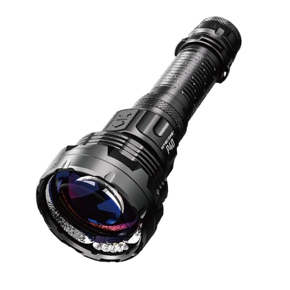 Nitecore P40 2000 Lumens - Long Range LEP Tactical Flashlight Rechargeable USB-C - Dual Beam Spot/Flood