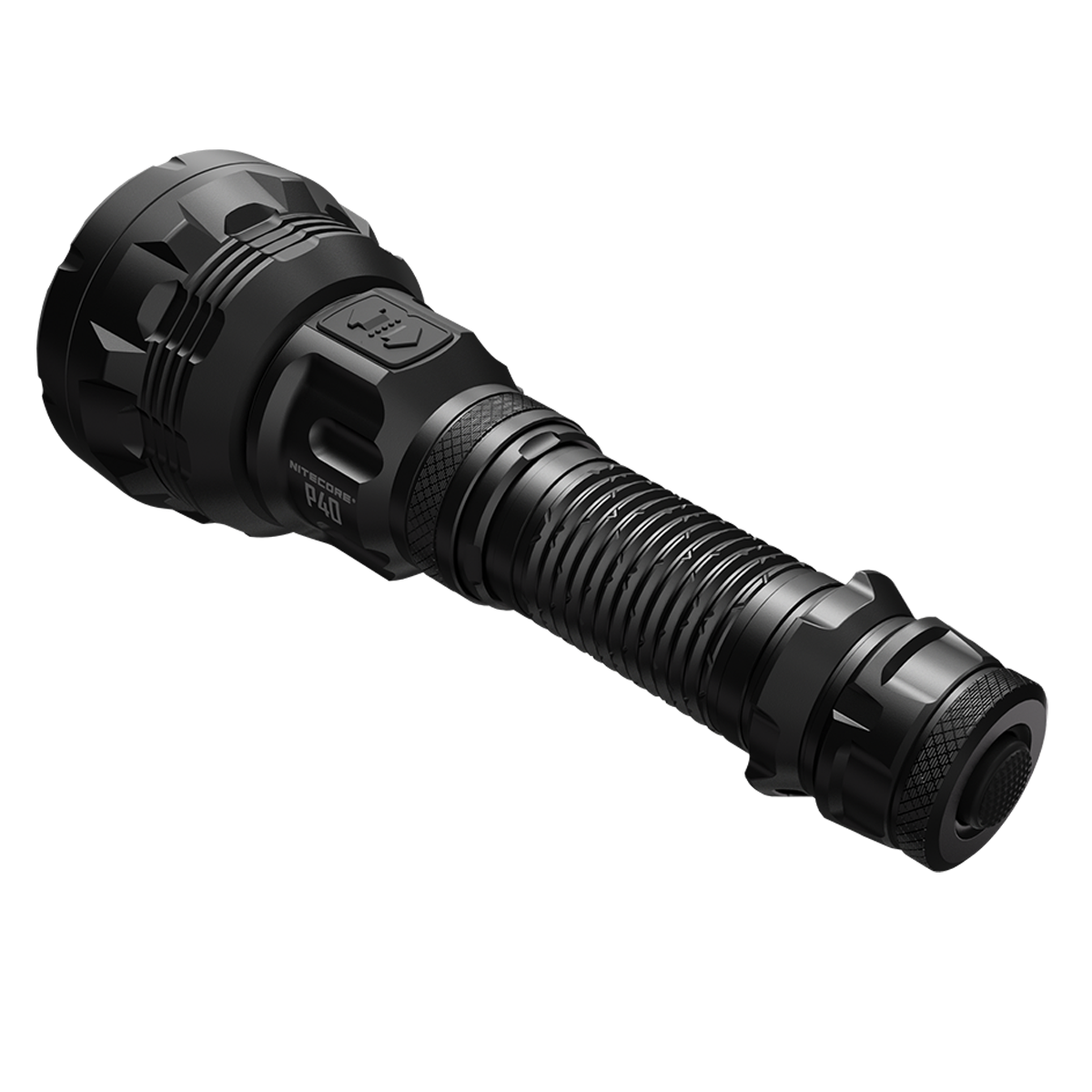 Nitecore P40 2000 Lumens - Long Range LEP Tactical Flashlight Rechargeable USB-C - Dual Beam Spot/Flood