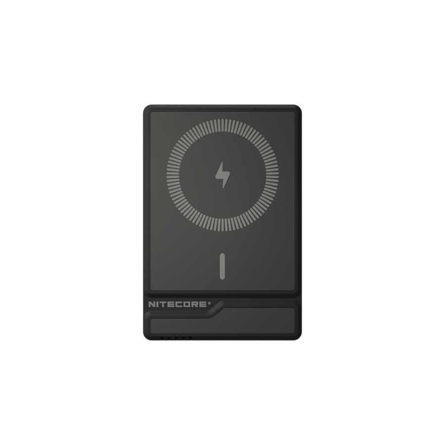 Nitecore NW5000 - Batterie Externe Magnétique Sans Fil Carbone USB-C 5000mAh