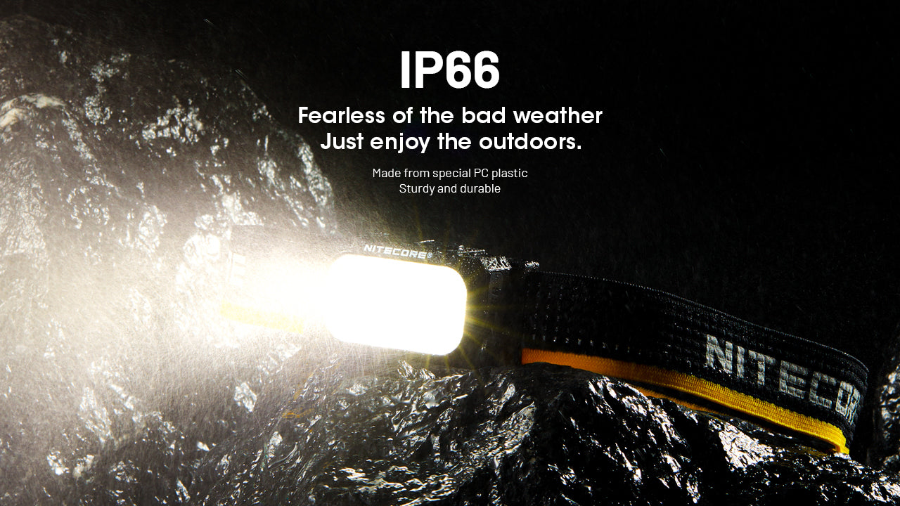 Lampe Frontale Nitecore NU25 MCT 400 Lumens - Rechargeable USB-C - 3 Températures de Couleur - Ultra-Légère