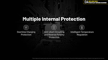 Nitecore Ci4 Universal Intelligent Charger - Four Charging Slots