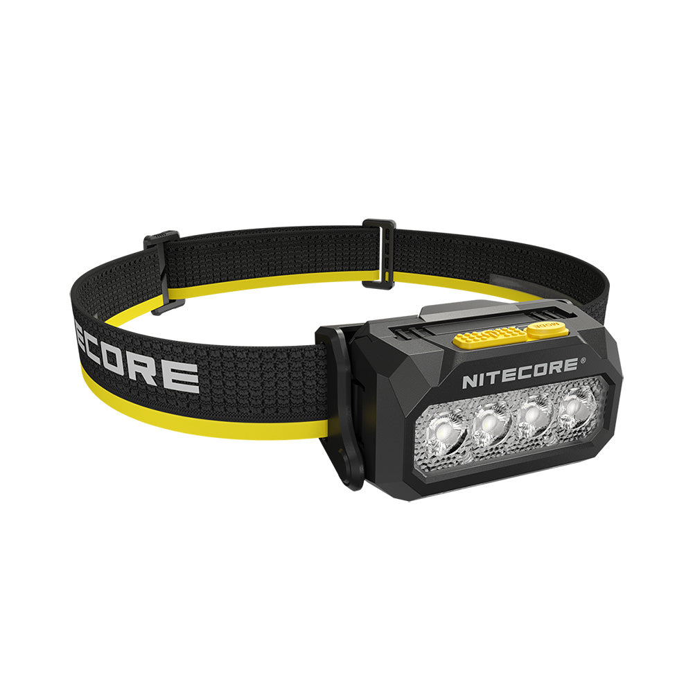 Lampe Frontale Nitecore HA27 UHE - 800 Lumens - 150 Mètres - Triple Température de Couleur MCT