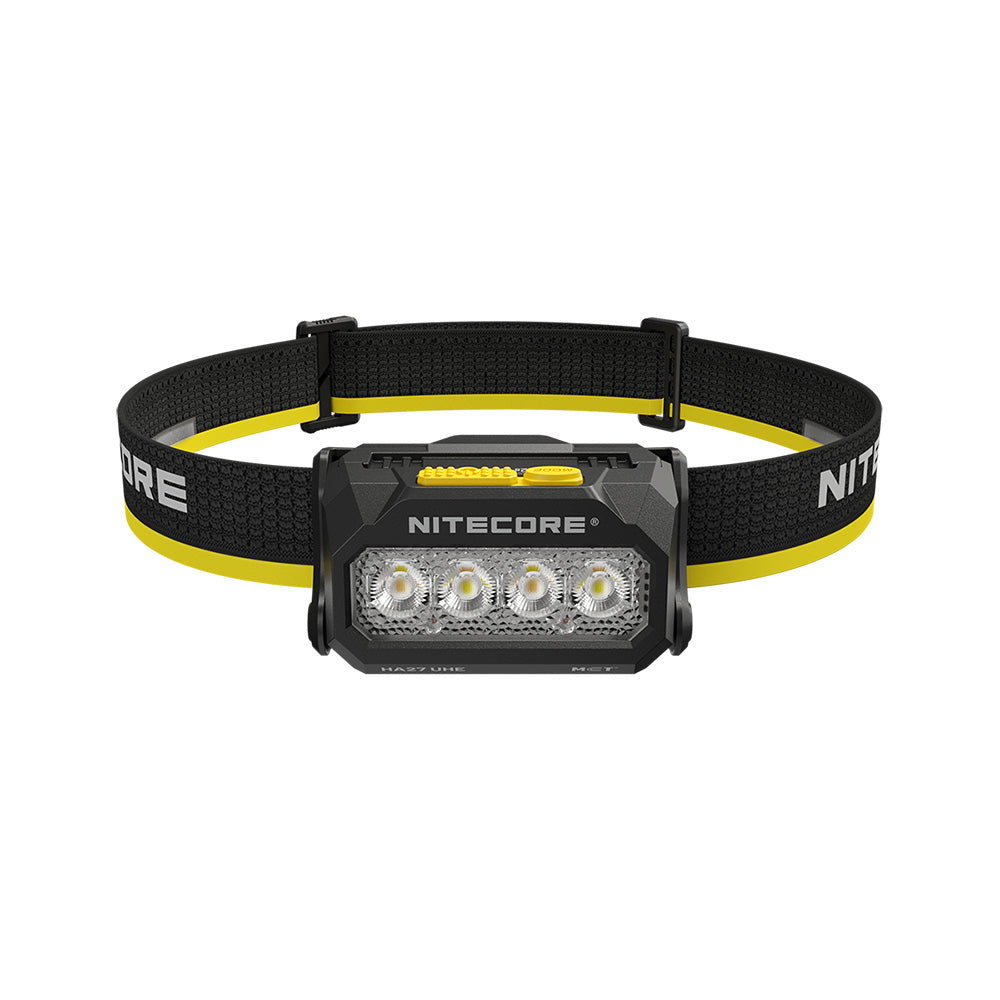 Lampe Frontale Nitecore HA27 UHE - 800 Lumens - 150 Mètres - Triple Température de Couleur MCT