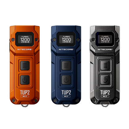 Nitecore TUP2 1200 Lumens  OLED Display - 3 Color Temperatures Keychain Flashlight