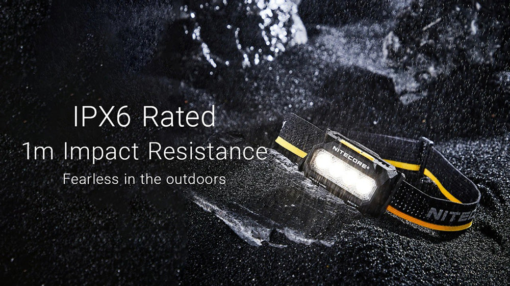 Lampe Frontale Nitecore HA27 UHE - 800 Lumens - 150 Mètres - Triple Température de Couleur MCT