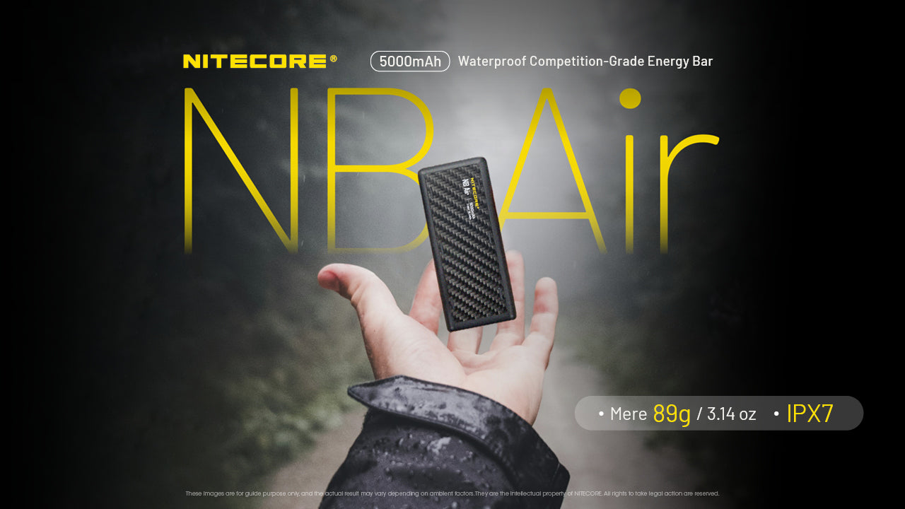 Batterie Externe Nitecore NB Air - 5000mAh - Charge Rapide 18W USB-C
