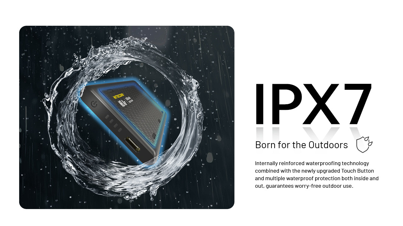 Batterie Externe Nitecore NB Air - 5000mAh - Charge Rapide 18W USB-C