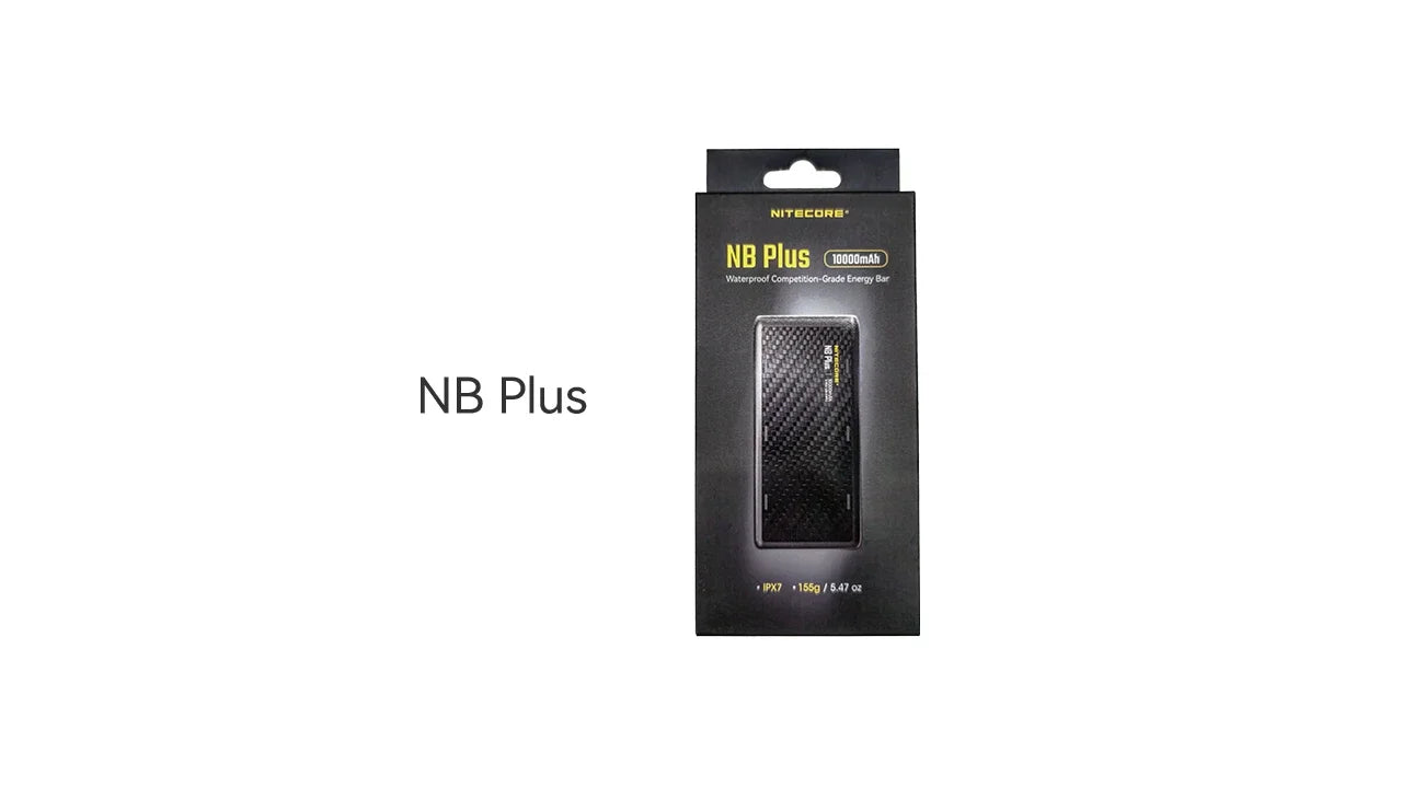 Batterie Externe Nitecore NB Plus - 10000mAh - Charge Rapide 22,5W USB-C/USB-A