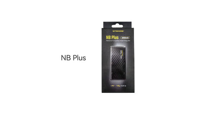 Batterie Externe Nitecore NB Plus - 10000mAh - Charge Rapide 22,5W USB-C/USB-A