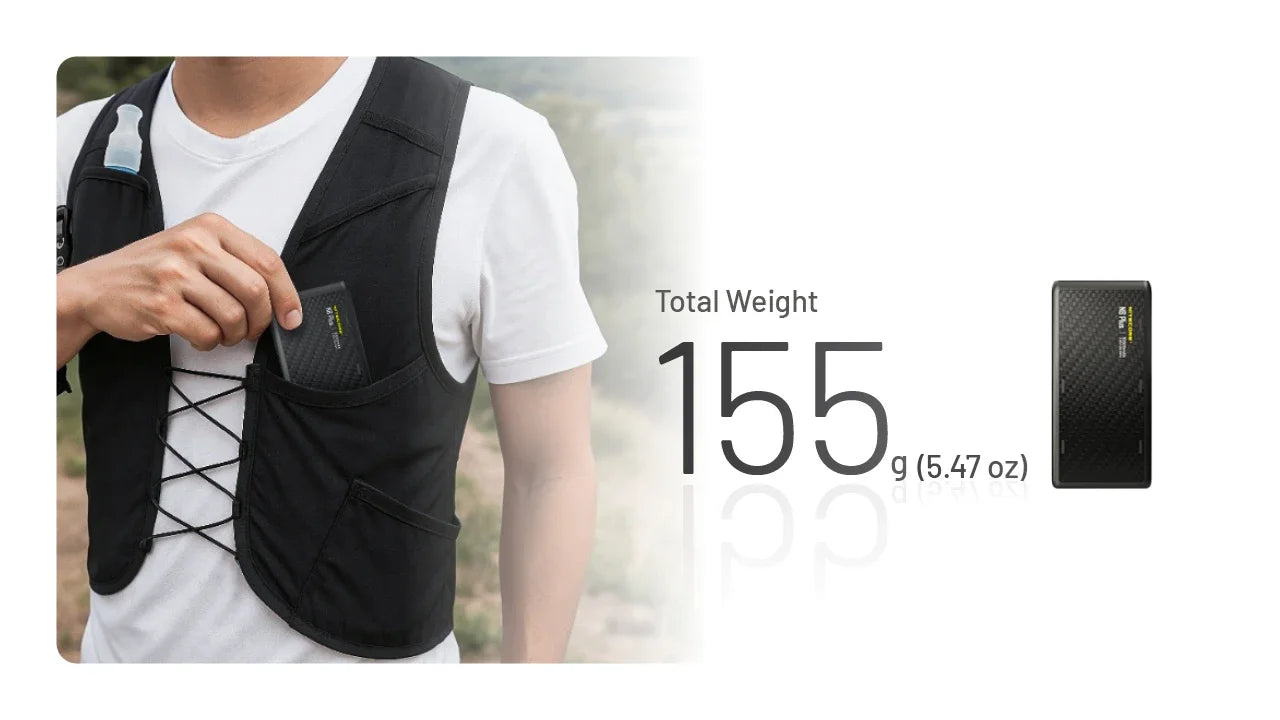 Batterie Externe Nitecore NB Plus - 10000mAh - Charge Rapide 22,5W USB-C/USB-A