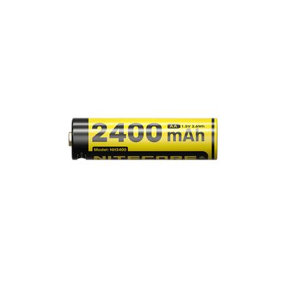 Pack Nitecore NH2400 4x Piles AA Rechargeables - 2400mAh Port USB-C
