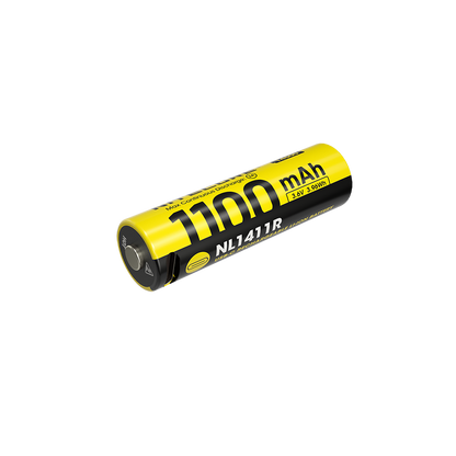 Batterie Nitecore NL1411R 1100mAh 14500 Rechargeable avec Port USB-C
