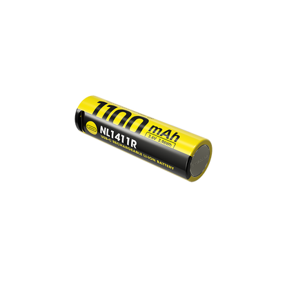Batterie Nitecore NL1411R 1100mAh 14500 Rechargeable avec Port USB-C