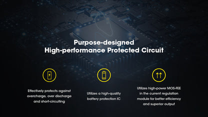 Batterie Nitecore NL1840HP 4000mAh 18650 Rechargeable - 10A Haute Performance