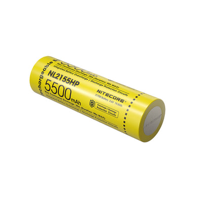 Batterie Nitecore NL2155HP 5500mAh 21700 Rechargeable - 20A Haute Performance